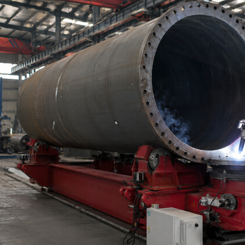 Wind tower and structural steel welding