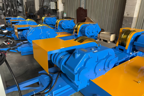 ABOKE Hydraulic Fit-Up Rotator Alignment Detail