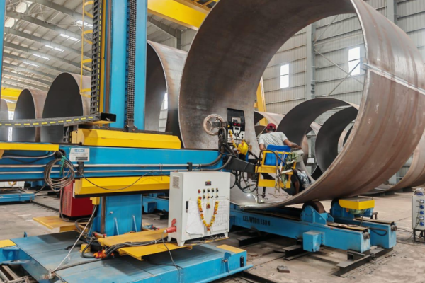 ABOKE Column and Boom Welding Manipulator Structure
