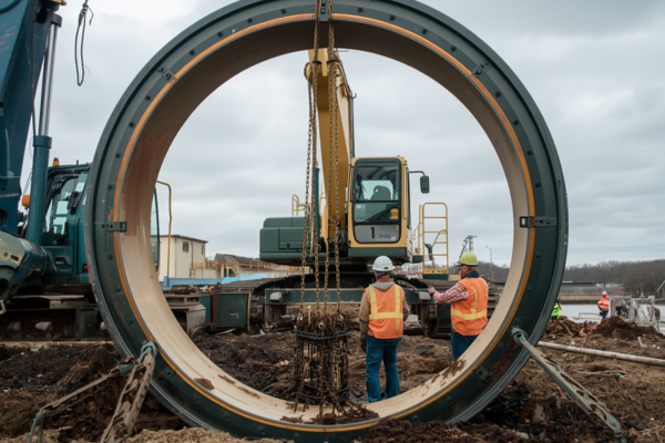 Field reality of heavy workpiece alignment