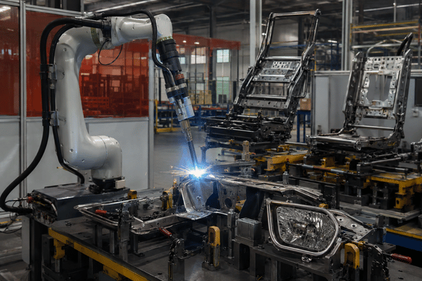 Tramétal — Precision sheet metal subcontractor, replacing 5 traditional industrial robots