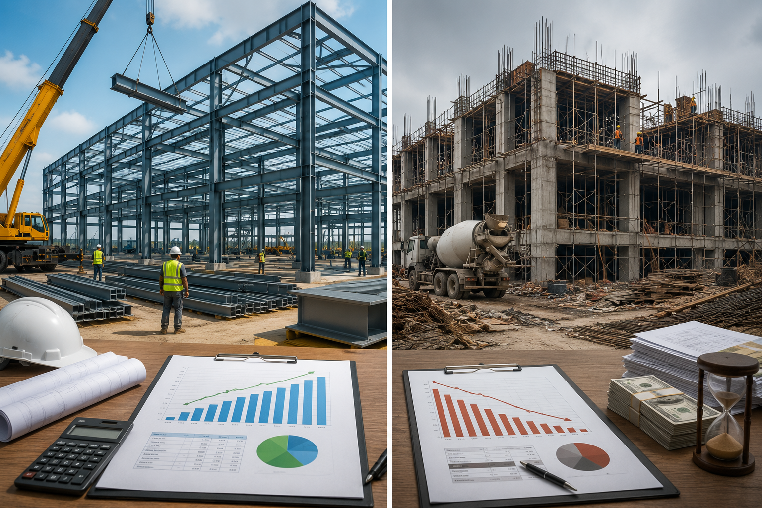 Where the financial gap widens further in industrial structures