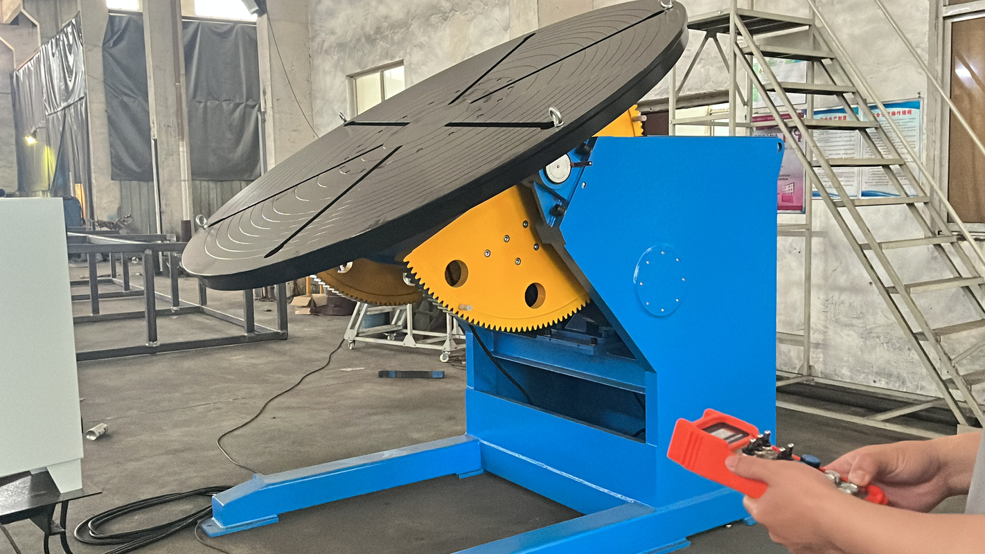 Rotary Welding Positioner Factory Assembly View 6