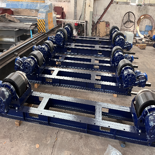ABOKE Pipe Welding Rotator Manufacturing Facility - Production Line View 5