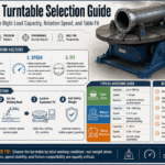 Welding Turntable Selection Guide: Load, Speed, and Fit