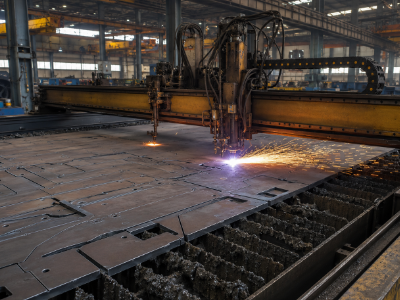 CNC cutting equipment for boiler plates