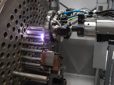 Tube and tube-sheet welding machine