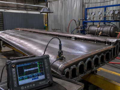 Radiographic and ultrasonic flaw detection