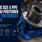 How to Size a Pipe Welding Positioner Before You Request a Quote