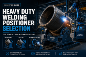 Heavy Duty Welding Positioner Selection: Tilt, Gear Tilt, and Automated Welding