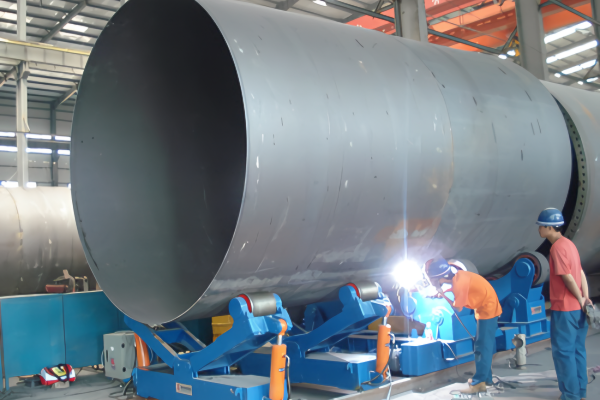 ABOKE Wind Tower Girth Welders Vue opérationnelle