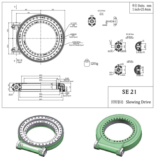 SE21 Slewing Drive Unit