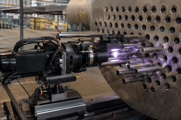 Aubrik TTW-80 lifting weld pass rate to 99.5% on refinery line