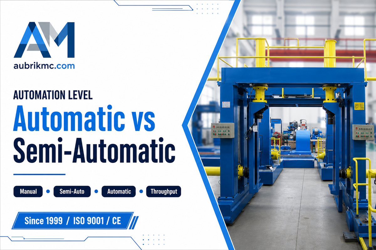 Automatic vs Semi-Automatic H Beam Production Line: Which Setup Fits Your Shop? — Aubrik