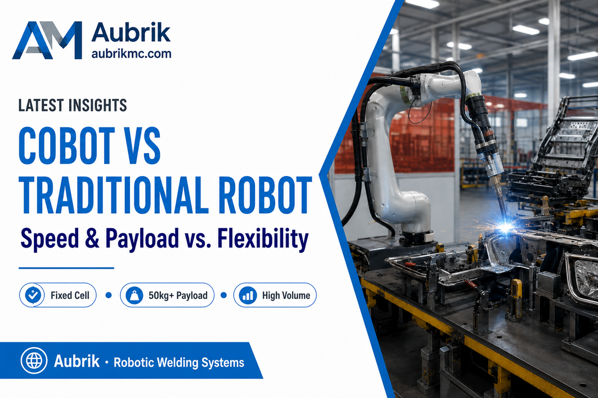 Traditional 6-Axis Robotic Welding Versus Cobot Welding — Aubrik
