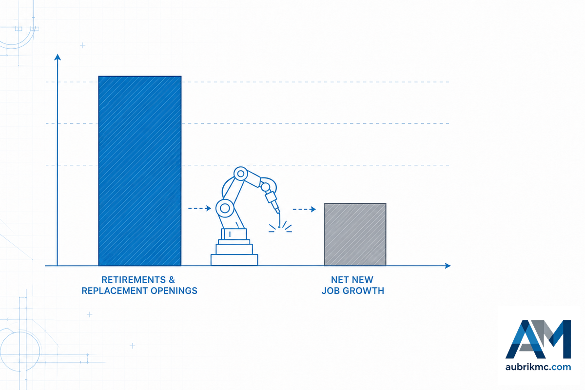 Industry Outlook: The Welder Shortage and the Shift to Packaged Cobot Cells — Aubrik