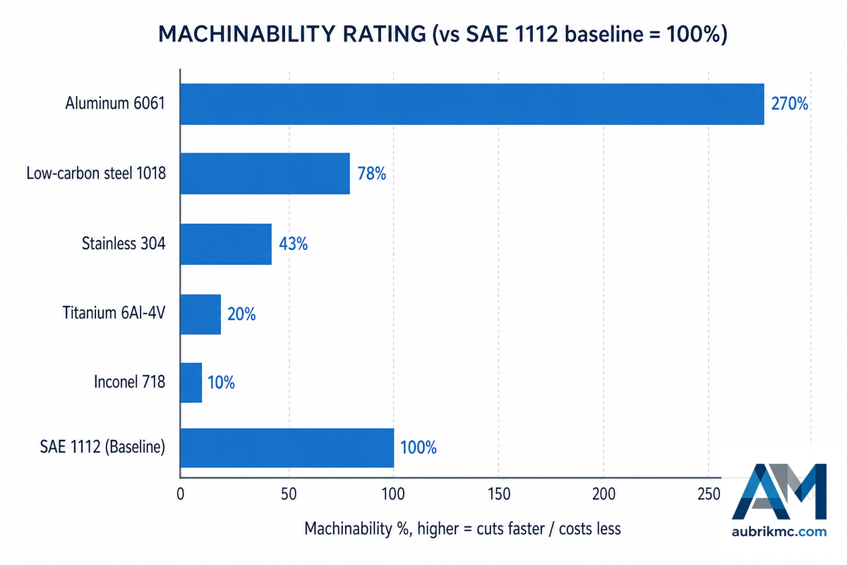 Material Selection for Machined Parts — Aubrik