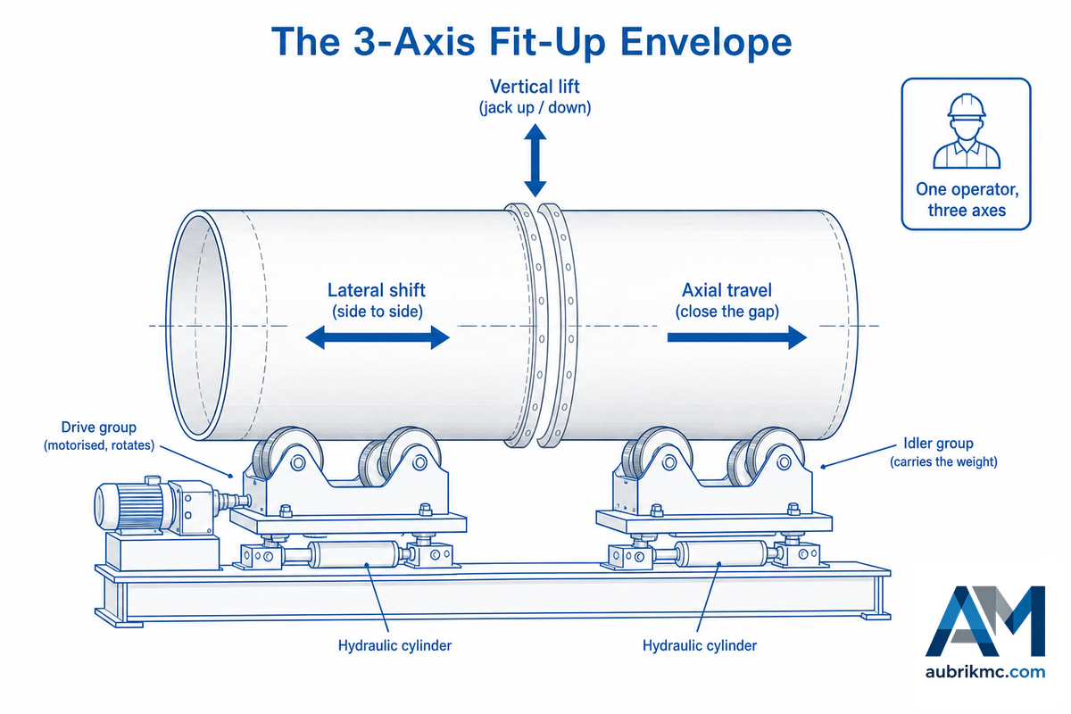 Inside the Machine: The 3-Axis Fit-Up Envelope — Aubrik