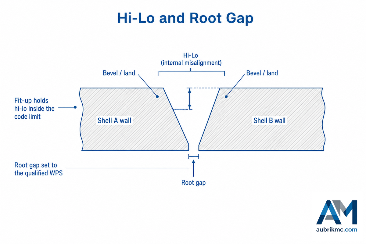 The Hi-Lo Tolerance Stack: What the Codes Require Before the Tack — Aubrik
