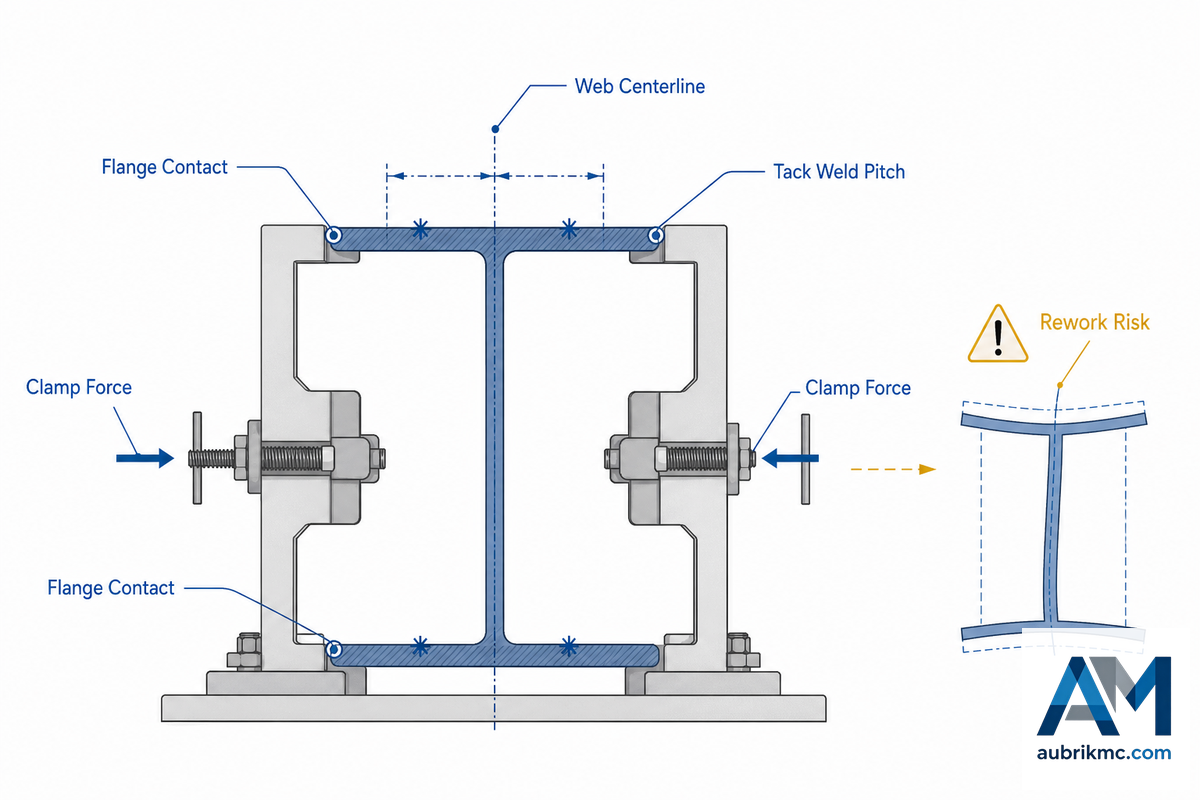 Why Flange and Web Fit-Up Quality Decides Downstream Weld Rework — WUXI Aubrik
