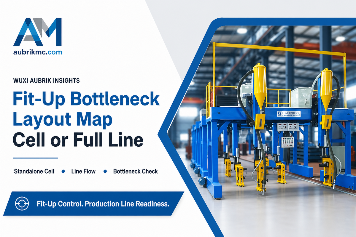 Standalone Cell or Full H-Beam Production Line? The Fit-Up Bottleneck Map — WUXI Aubrik