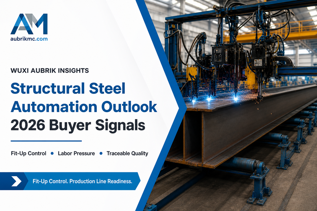 What Is Changing in Structural Steel Fabrication Automation in 2026? — WUXI Aubrik