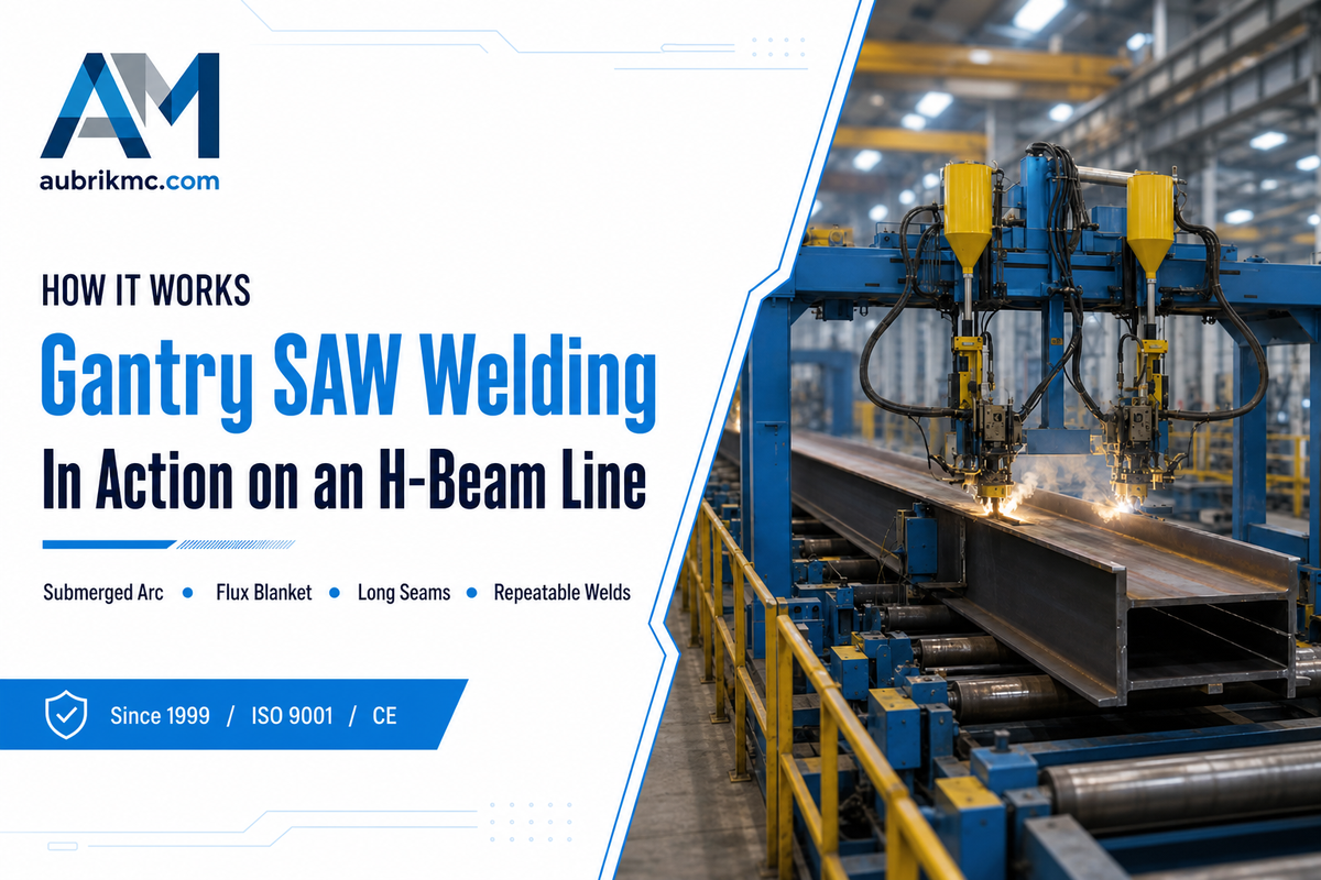 H Beam Welding Machine Basics for Beam Gantry Welding — Aubrik