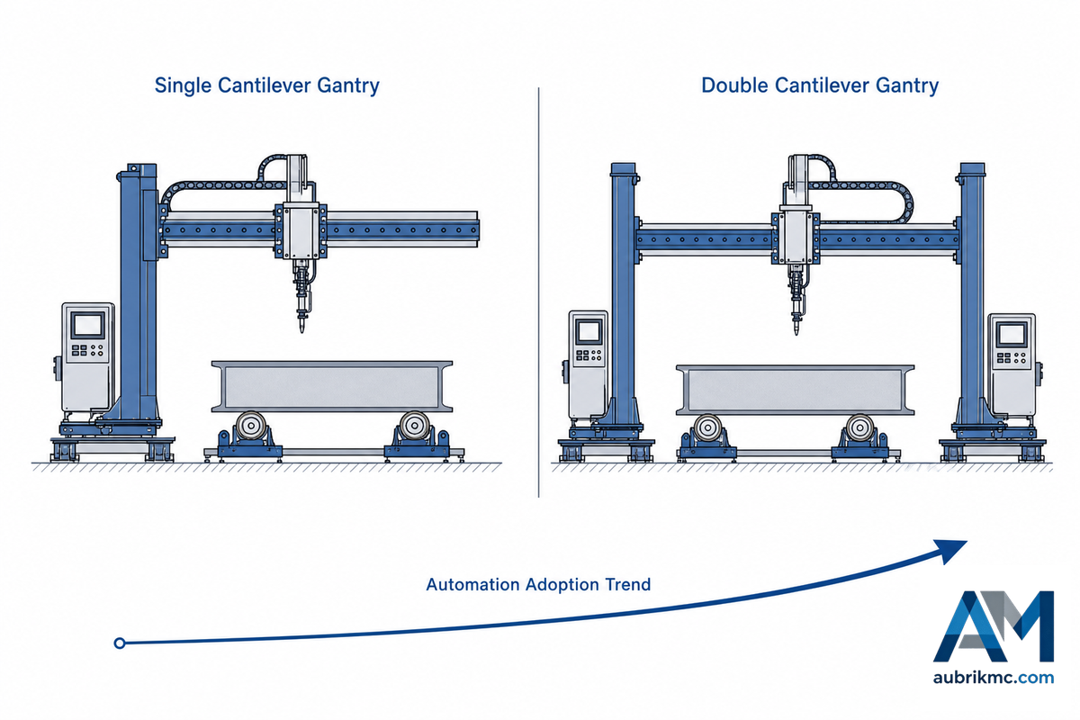 Changing Buyer Requirements for Single Cantilever, Double Cantilever, and Automation — Aubrik