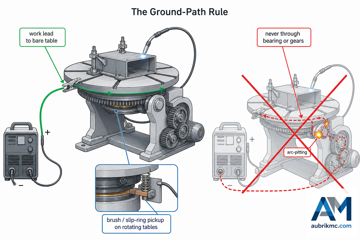 Step 1: Mount and Ground It Before You Weld — Aubrik