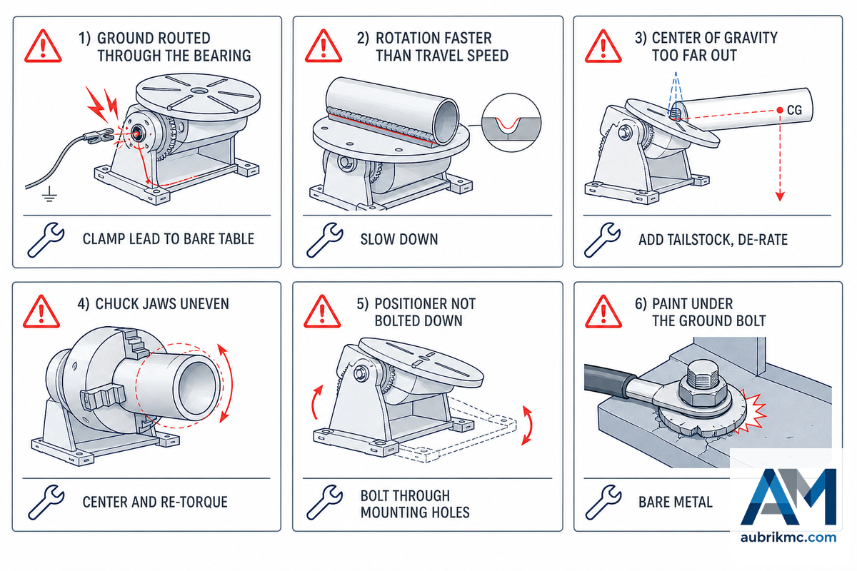 Positioner Mistakes: 10 Faults and Their Fixes — Aubrik