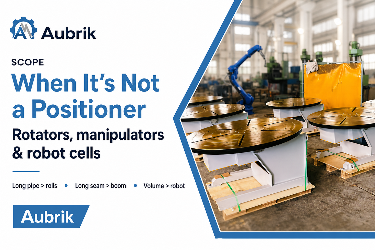 When a Positioner Isn't the Right Tool — Aubrik