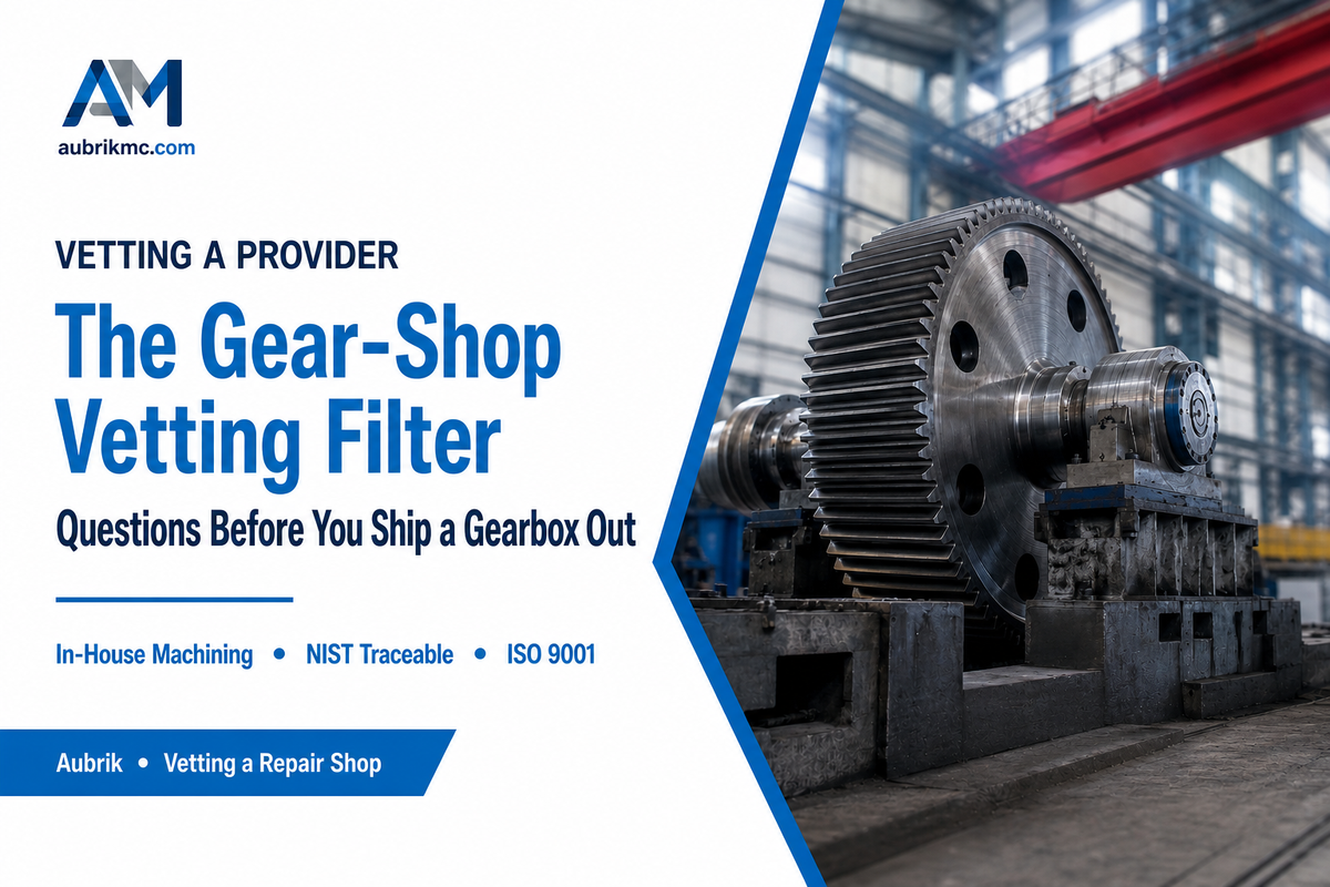 How to Vet a Gear Repair or Rebuild Provider — Aubrik