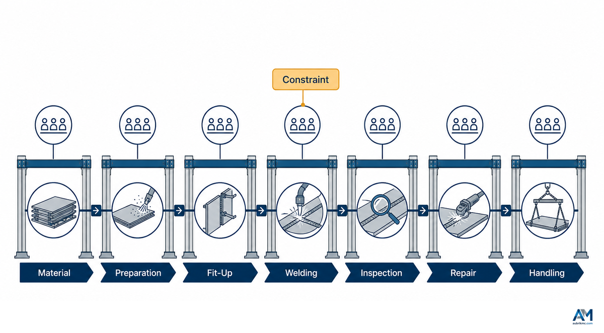The 7-Gate Panel-Line Constraint Map: Find the Real Bottleneck — Aubrik