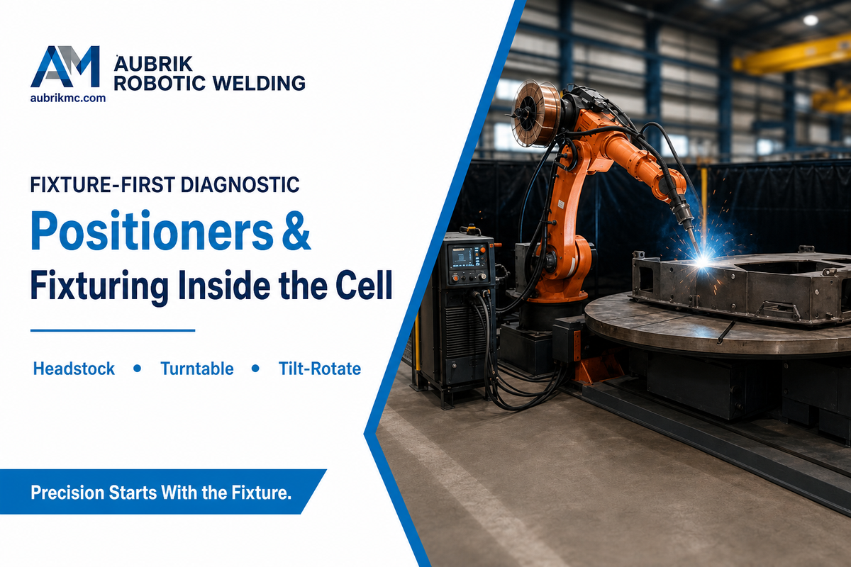 Positioners, Turntables & Fixturing Inside the Cell — Aubrik