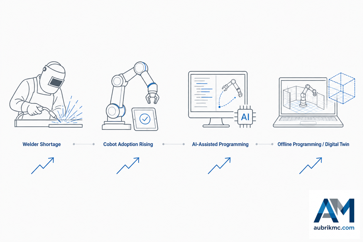 Industry Outlook: What's Changing in Robotic Welding Systems — Aubrik