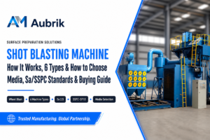 Shot Blasting Machine Guide: 6 Types & Selection