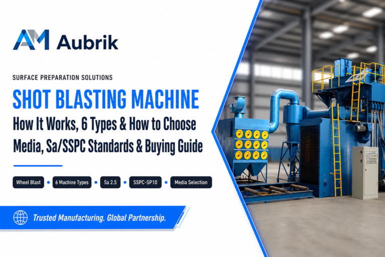 Shot Blasting Machine Guide: 6 Types & Selection