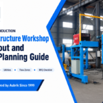 Steel Structure Workshop Layout: 7 Production Zones
