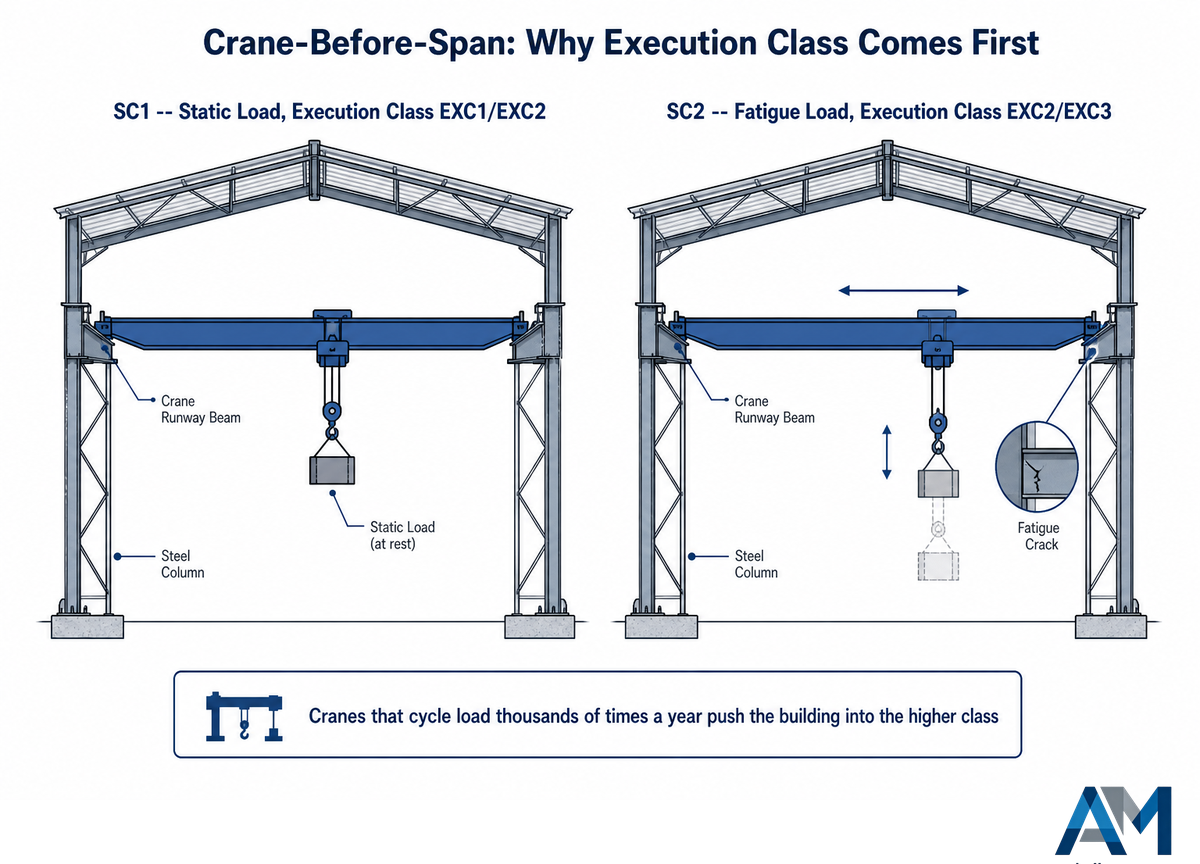 The Crane-Before-Span Sequence