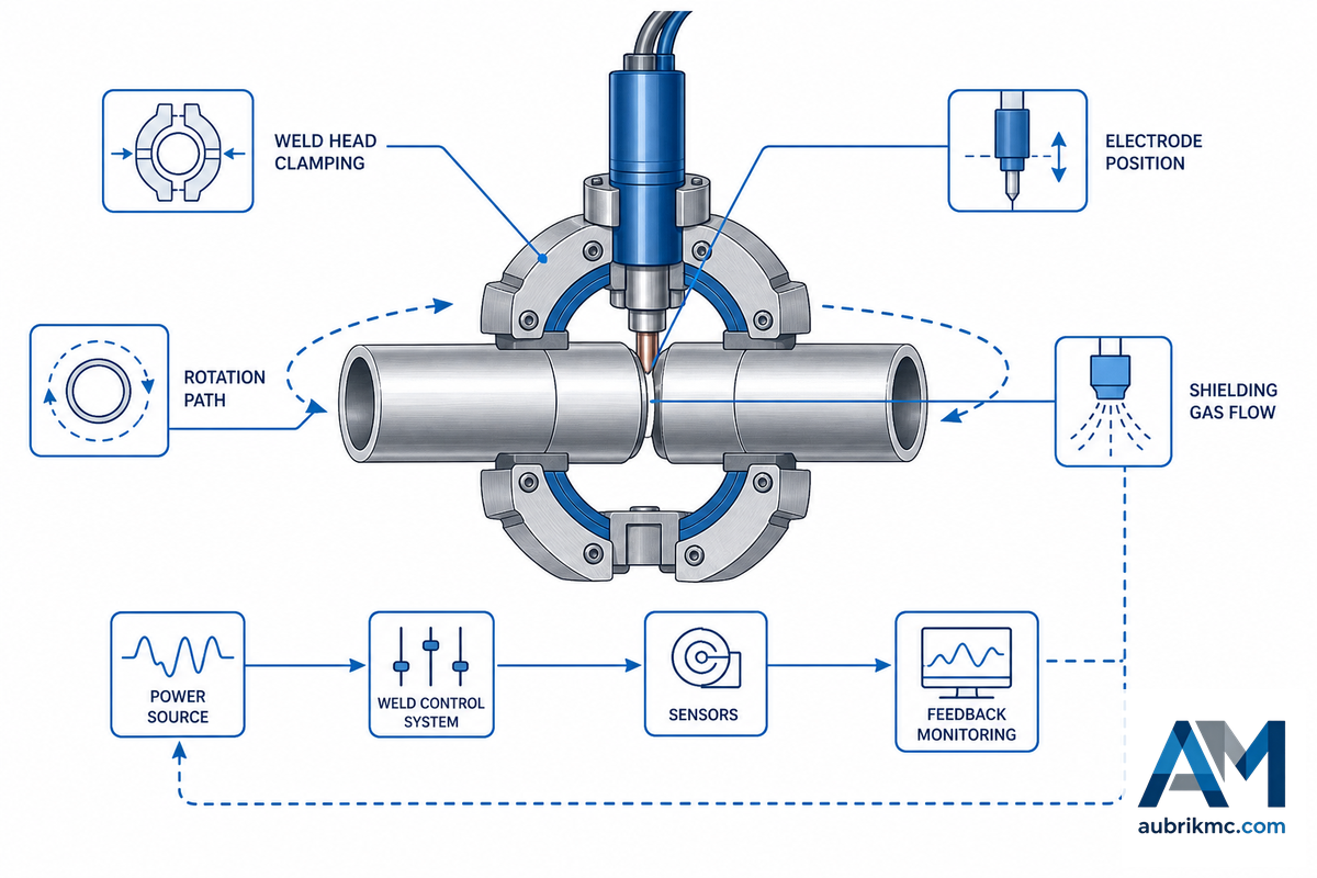 What a Tube to Tube Welding Machine Actually Controls — Aubrik