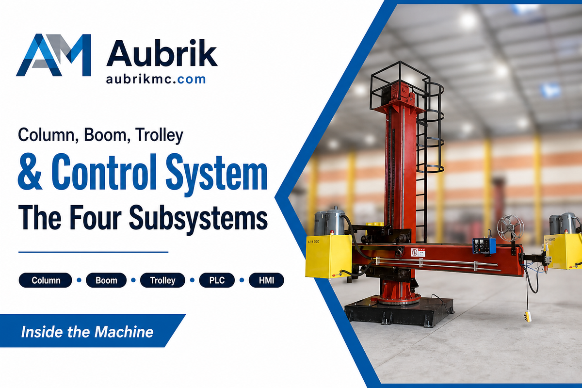 Inside the Machine: Column, Boom, Trolley & Control System — Aubrik