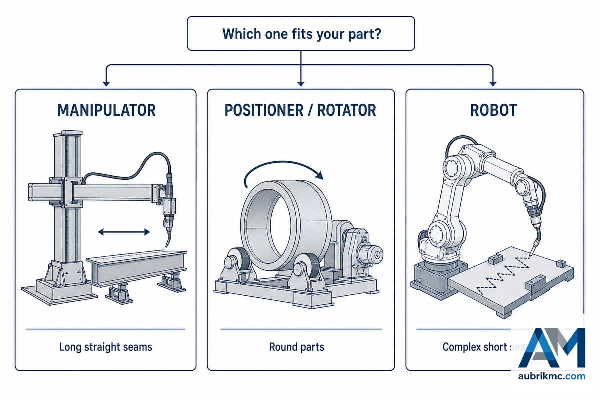 Manipulator, Positioner, or Robot: The 3-Way Motion Split — Aubrik
