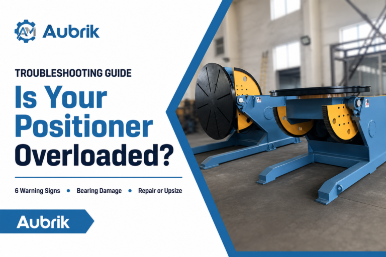 6 Signs of Welding Positioner Overload & How to Fix It