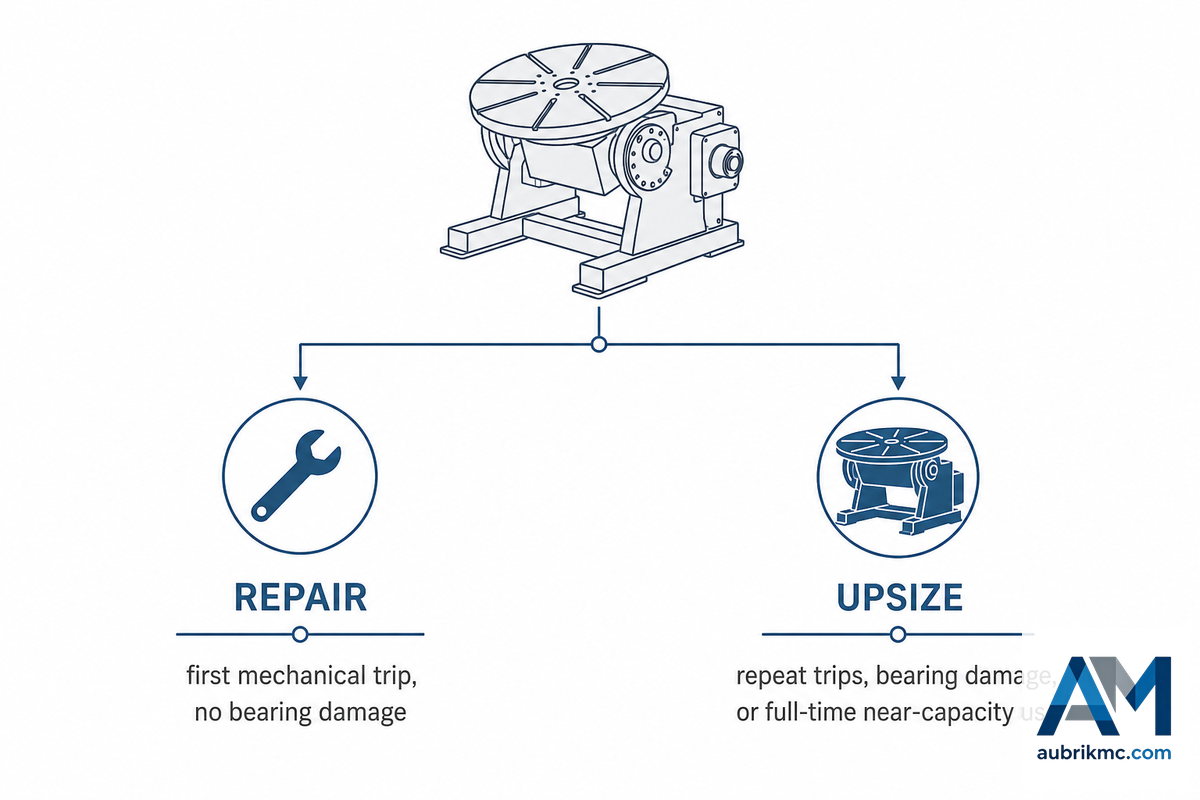 Repair or Upsize? The Decision Point — Aubrik