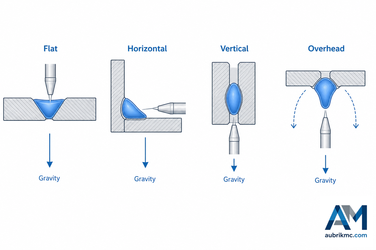 What Are Welding Positions? — Aubrik