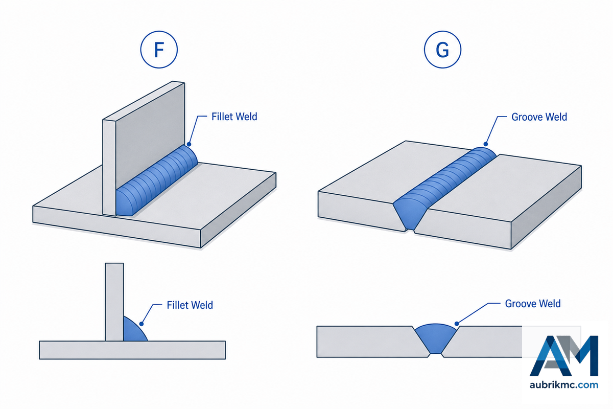 Fillet (F) vs Groove (G): The Letter Half of Every Code — Aubrik