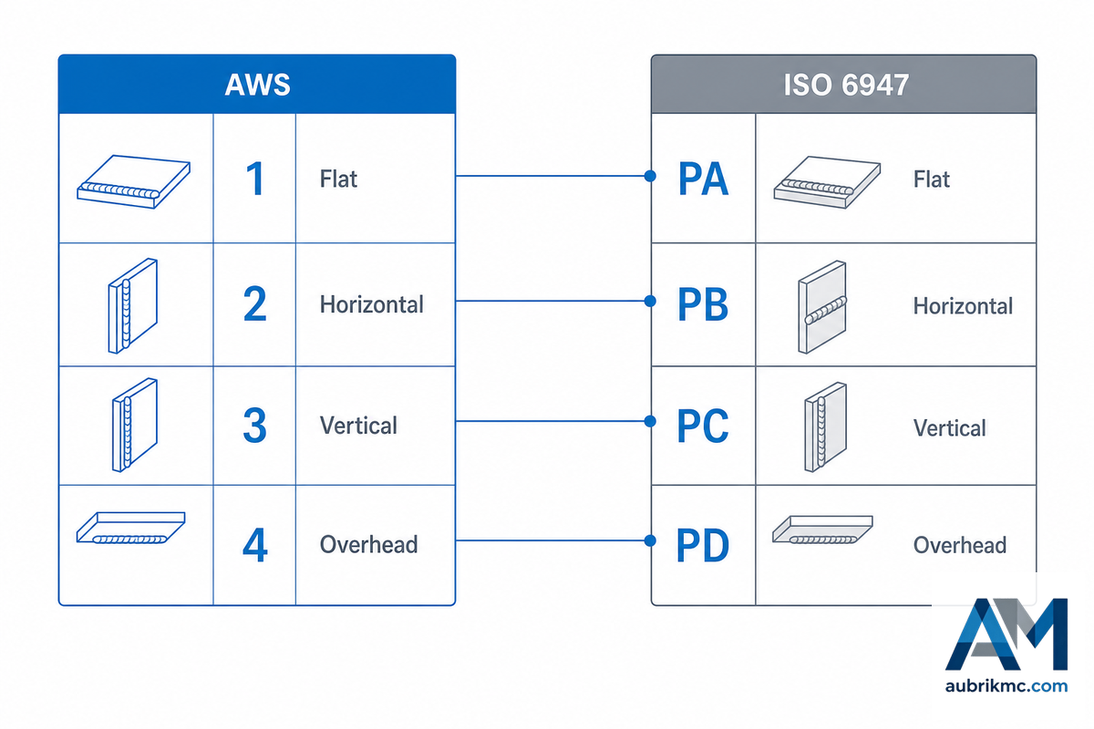AWS vs ISO/EN 6947: Cross-Referencing the Codes — Aubrik