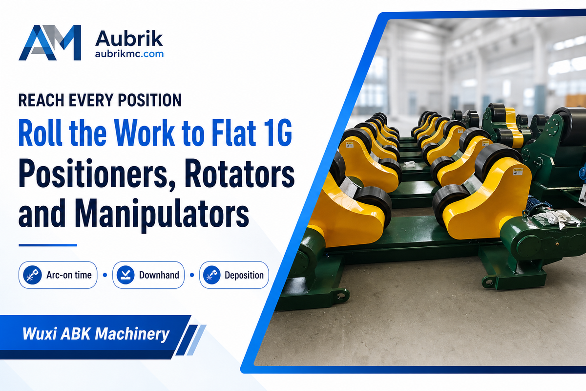 How a Welding Positioner Reaches Every Position — Aubrik