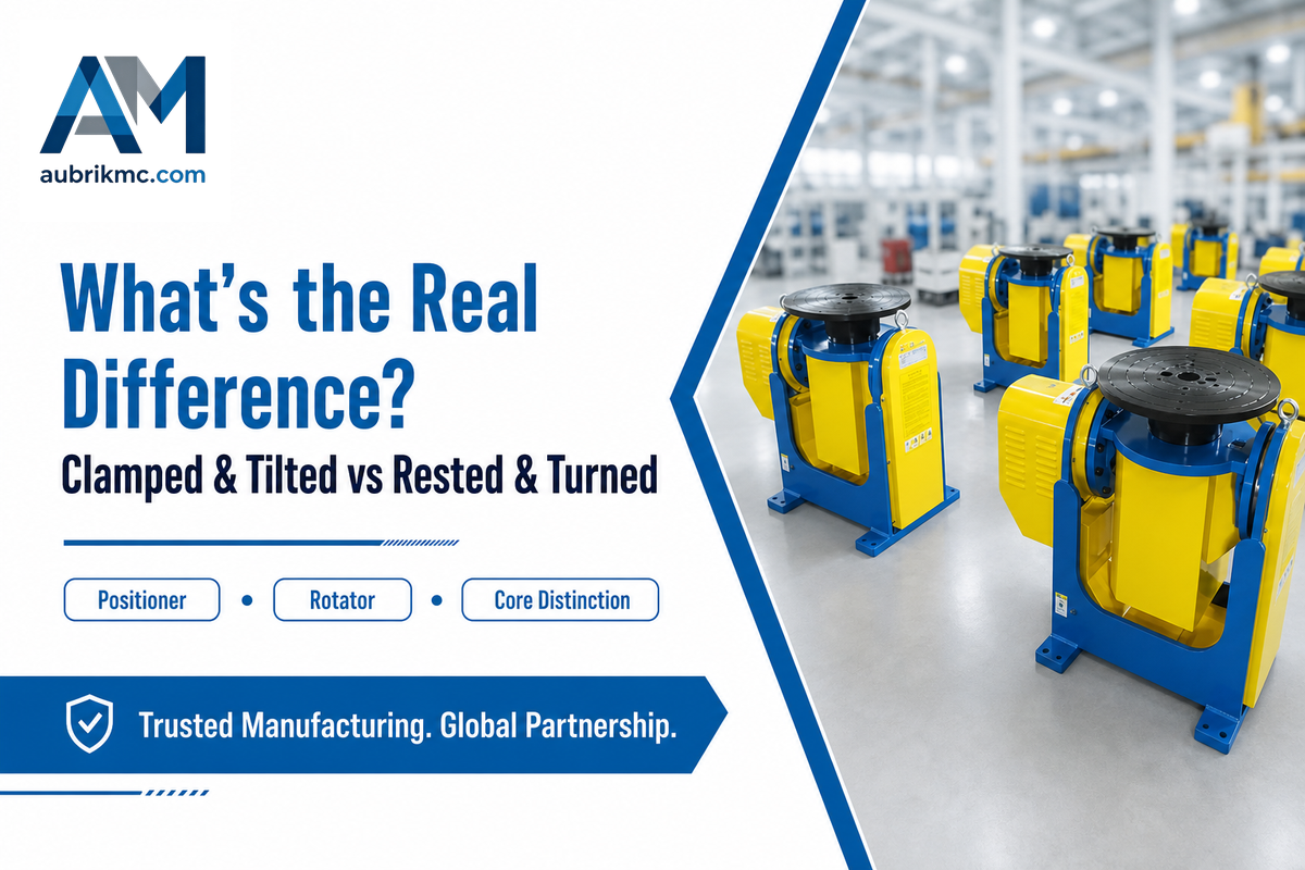 What's the Real Difference: Welding Positioner vs Rotator — Aubrik