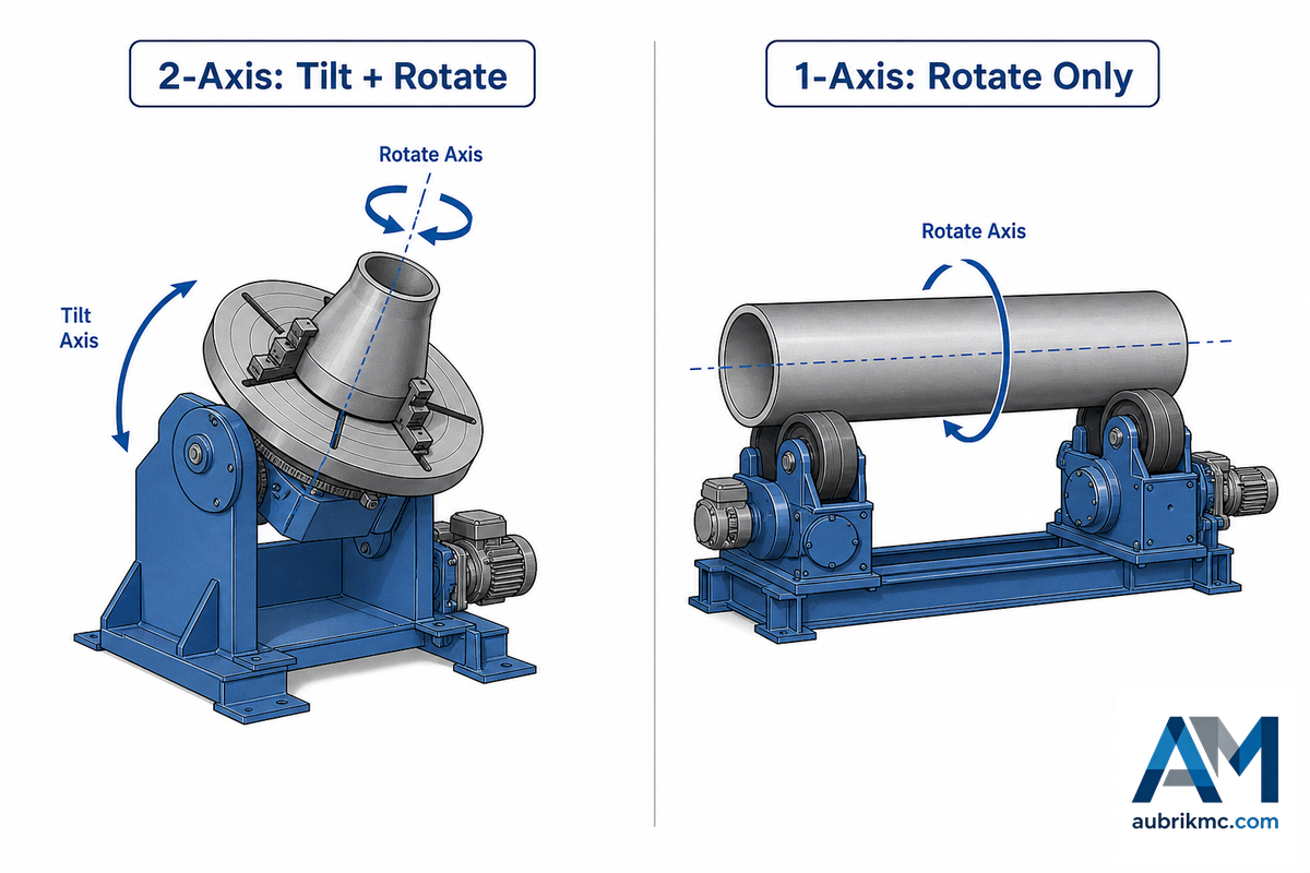 Motion & Geometry: Tilt-and-Clamp vs Rotate-and-Rest — Aubrik